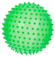 Альпина Пласт Мяч Ежик цвет зеленый люминесцентный, 18 см