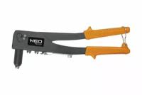 NEO Tools Заклепочник для стальных и алюминиевых заклепок 2.4, 3.2, 4.0, 4.8 мм 18-101