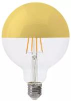 Светодиодная лампа Hiper THOMSON LED FILAMENT G125 7W 750Lm Е27 2700K gold