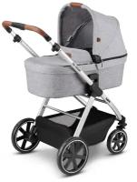 Универсальная коляска ABC-Design Swing 2 в 1, graphite grey, цвет шасси: серебристый