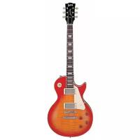 Burny RLG60 VCS электрогитара Les Paul® Standard, вишневый берст