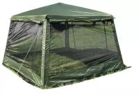 Палатка-шатер для летнего отдыха 6 местный 320х320 см