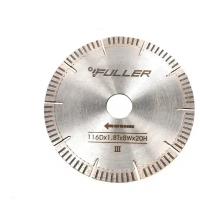 Диск алмазный FULLER 116 x 1.8 x 20 III мягкий для плиткорезов Wandeli, Shijing