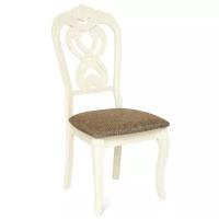 Стул с мягким сиденьем TetChair Andromeda Ivory white