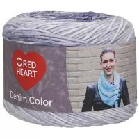 Пряжа Red Heart 'Denim color' 150гр 340м (100% акрил) (00007 ночное небо) 3 шт