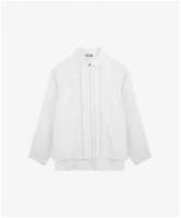 Школьная блуза Gulliver, размер 128, белый