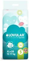 LOVULAR трусики Sweet Kiss XL, 12-17 кг, 38 шт