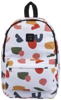 Школьный рюкзак для девочки, женский городской рюкзак 508 "Абстракция"