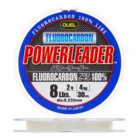 Флюорокарбон Duel Hardcore Powerleader FC Fluorocarbon 100% #2 0,235мм 30м (clear)