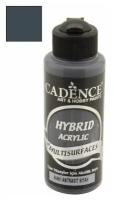 Акриловая краска Cadence Hybrid Acrylic Paint, 120 ml. Anthracite Black-H91