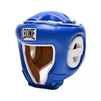 Боксерский шлем Leone 1947 COMBAT CS410 синий (L)