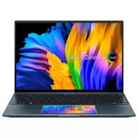 14" Ноутбук ASUS Zenbook 14X OLED UX5400EG-KN185T 2880x1800, Intel Core i7 1165G7 2.8 ГГц, RAM 16 ГБ, SSD 512 ГБ, NVIDIA GeForce MX450, Windows 10 Home, 90NB0T83-M001L0, Pine Grey