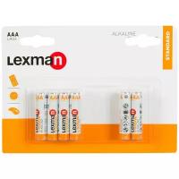 Батарейка алкалиновая Lexman LR03 ААА, 12 шт