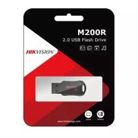 Накопитель USB 2.0 8гб Hikvision HS-USB-M200R, черный/красный