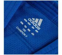 Кимоно для дзюдо adidas без пояса, сертификат IJF