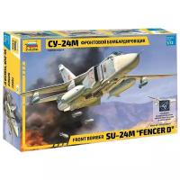 Сборная модель ZVEZDA Фронтовой бомбардировщик Су-24М (7267) 1:72