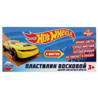 Пластилин классический Hot wheels 6 цветов (120 г) MultiArt MODCLAY-6-120G-HW