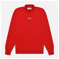 Мужская толстовка MSGM Micrologo Basic Unbrushed High Collar 374568