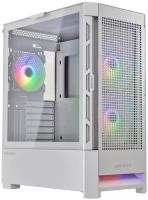 Корпус COUGAR Airface RGB White, без БП, белый, ATX