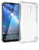 Чехол панель накладка MyPads для ZTE Blade L8/ZTE Blade A3 (2019) с защитными заглушками с защитой боковых кнопок с усиленными углами силиконовая