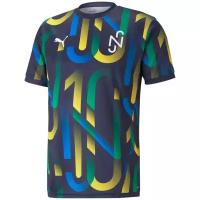 Футболка Puma NEYMAR JR HERO Jersey Peacoat- Dandelion Синий M 60555106