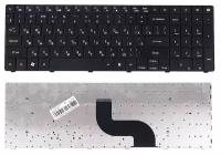 Клавиатура для Packard Bell EasyNote TM86, TX86, NEW90, PEW91 (MP-09B23SU-6981, V104730DS2, SN7105B, чёрная)