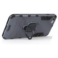 Противоударный чехол с кольцом Panther Case для iPhone 6 Plus / 6S Plus синий