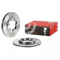 BREMBO 09505510 09.5055.10_диск тормозной передний!\ Nissan Terrano 2.4-2.7TD 87>