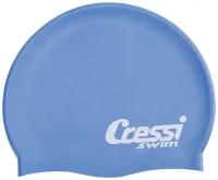 Шапочка для плавания CRESSI SILICONE CAP KIDS, детская, голубая