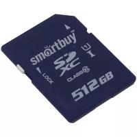 Карта памяти SDXC 512GB Smartbuy Class 10 UHS-I