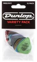 Набор медиаторов Guitar MED/HVY Pick Variety Pack 12шт, средние/толстые, Dunlop