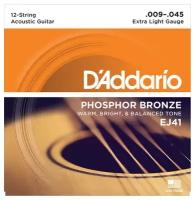 Набор струн D'Addario EJ41, 1 уп