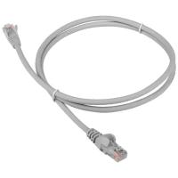 Патч-корд Lanmaster LAN-PC45 RJ-45 (m) - RJ-45 (m) CAT5e U/UTP, 2 м, 1 шт., серый