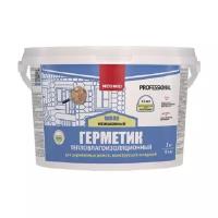 Герметик акриловый теплый шов NEOMID WOOD PROFESSIONAL, тик (3 кг.) ведро