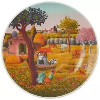 Тарелка декоративная Thun "Сельские мотивы - Весна" настенная, 19 см