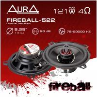 Динамики AurA FIREBALL 522 коаксиальные 13 см (5 дюйм) 2-х полосные защитные сетки (2 шт)