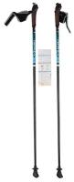 Палки для скандинавской ходьбы, скандинавские палки, фиксированные, FINPOLE NERO 100% Fiberglass, 105 см