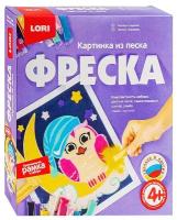 Фреска. Картина из песка "Совушка"