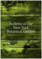 Bulletin of the New York Botanical Garden