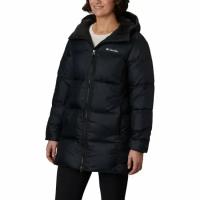 Куртка утеплённая Columbia Puffect™ Mid Hooded Jacket 1864791 женская, цвет черный, размер 42