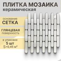 Мозаика керамическая (глянец) NS mosaic R-341 30х30 см 5 шт (0,45 м²)