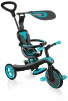 Беговел GLOBBER Trike Explorer 4 в 1 голубой, Код поставщика: 632-105