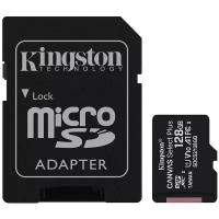 Карта памяти Micro SD 128 GB с адаптером/ Флешка микро сд 128 ГБ/ Накопитель