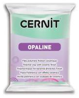 Пластика полимерная запекаемая 'Cernit OPALINE', 56 г (640 зеленая мята)