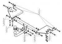 Фаркоп на Kia Sportage 90901-A