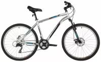 Горный (MTB) велосипед Foxx Aztec D 26 (2020) рама 16" Серебристый