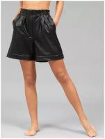 Женские шорты из эко кожи Giulia Shorts eco velour