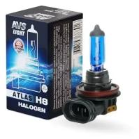 Лампа галогенная h8 12v 35w avs atlas (5000 к) Avs A78891S