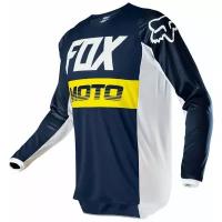 Велоджерси подростковая Fox 180 Fyce Youth Jersey, Navy, 2020 (Размер: M )