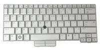 Клавиатура для ноутбуков HP EliteBook 2710P, 2730P, US, PointStick, Silver